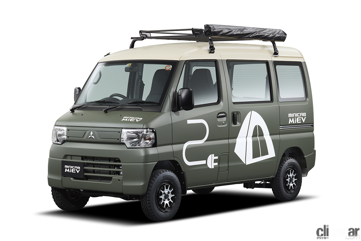 Mitsubishi Autosalon22 2111 9 画像 三菱自動車が22年春発売予定の軽evをベースとしたコンセプトカー K Ev Concept X Style ラリーアートの Vision Ralliart Concept を世界初公開 東京オートサロン22 Clicccar Com