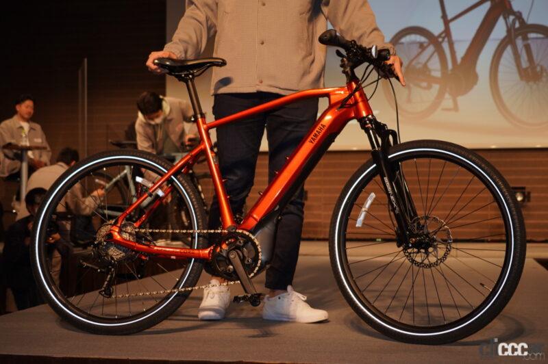 「流麗なフレームデザインに一目惚れ！SUV的な活用を想定したヤマハの新型e-Bikeが登場」の2枚目の画像