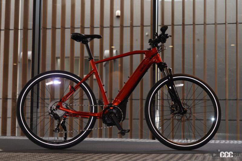 「流麗なフレームデザインに一目惚れ！SUV的な活用を想定したヤマハの新型e-Bikeが登場」の8枚目の画像