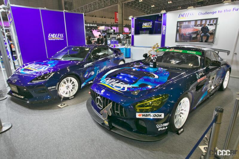「ENDLESSはレーシングカーから旧車まで並ぶ、タイムレスなブース【東京オートサロン2022】」の3枚目の画像