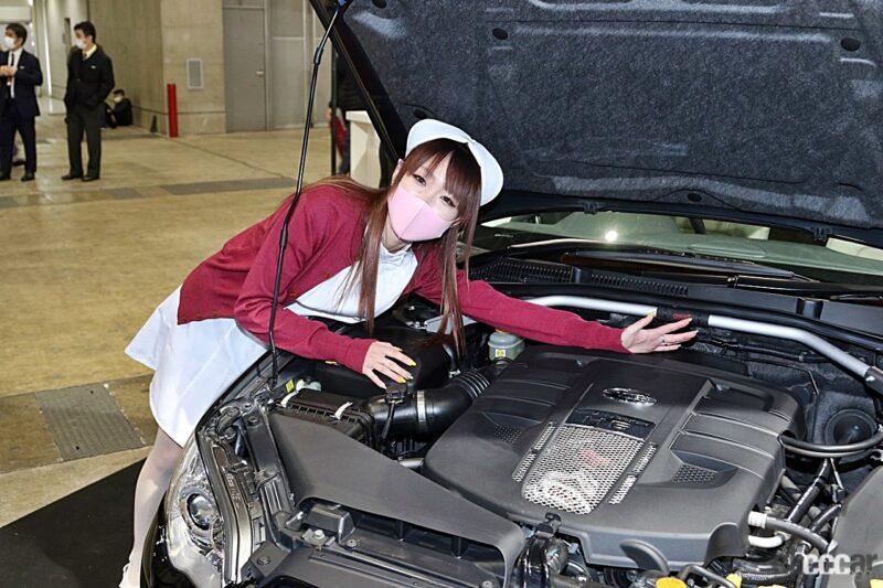 「SUBARU STYLEブースの展示車両を「ナースにゃんちゅー」が徹底チェック！【東京オートサロン2022】」の16枚目の画像