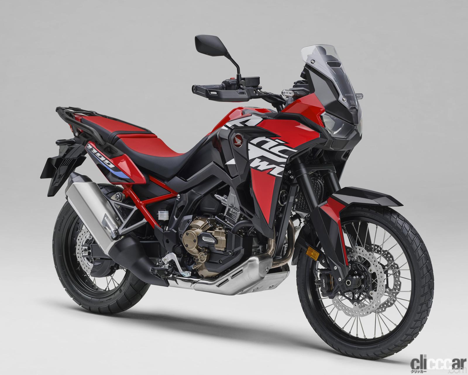 22 Honda Crf1100lafricatwin Dct 画像 ホンダ の大型アドベンチャーバイク Crf1100lアフリカツイン に新装備 ロングサスの限定車も登場 Clicccar Com