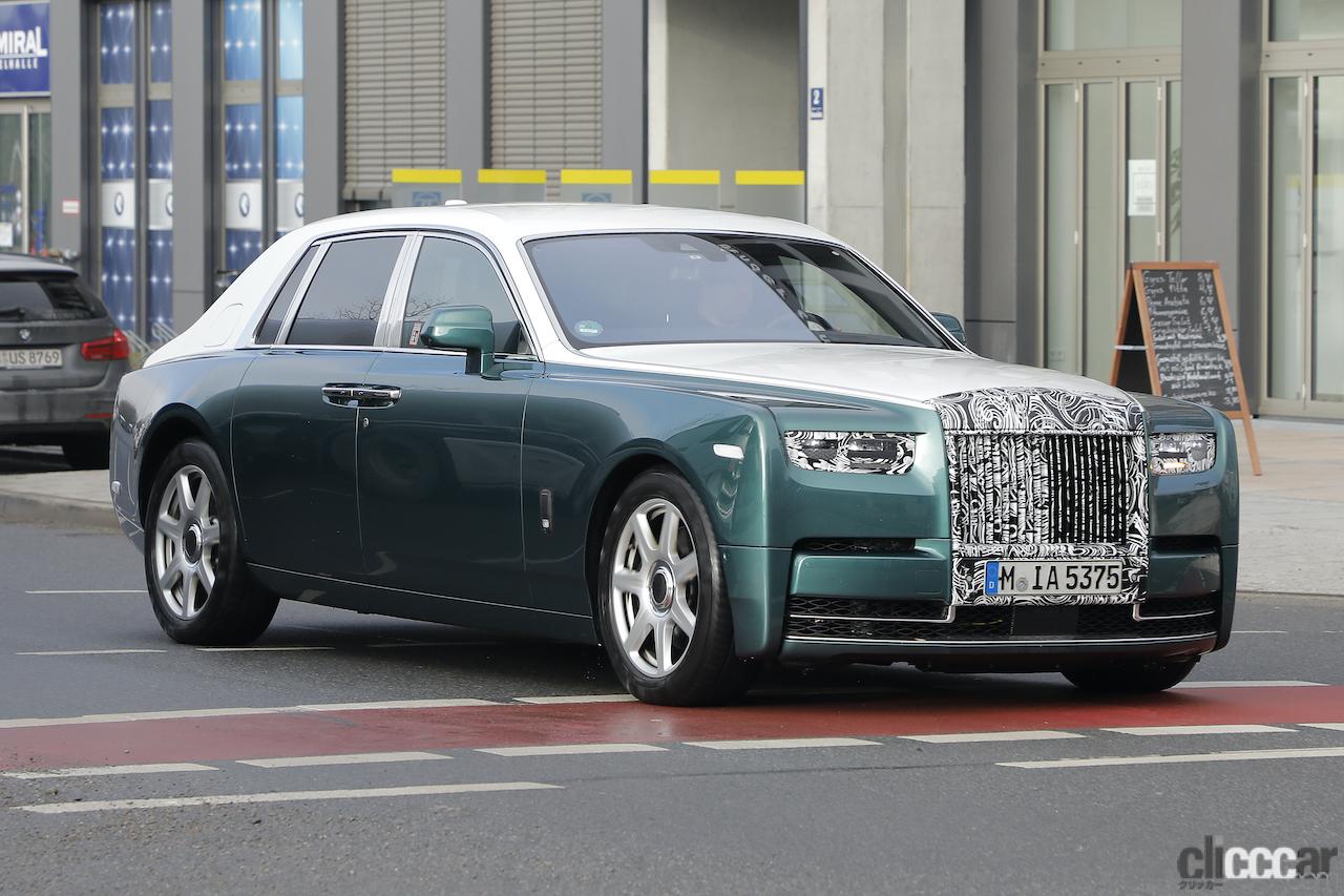 プロトタイプを初スクープ ロールス ロイス ファントム 最後のガソリンモデルを大幅改良へ Clicccar Com プロトタイプを初スクープ ロールス ロイス ファントム 最後のガソリンモデルを大幅改良へ Clicccar Com