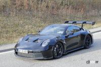 ポルシェ911史上、最もサーキットに近い「GT3 RS」次期型の進化がすごい！ - Porsche 911 GT3 RS 3