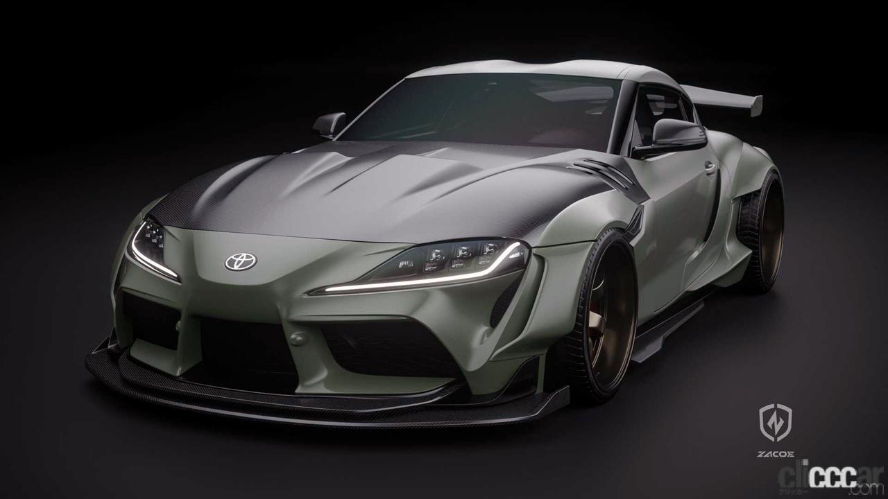 トヨタGRスープラがサメになった!? 最新の過激ボディキットが公開