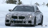 新型BMW M2、超過激モデルを複数設定か？ - Spy shot of secretly tested future car