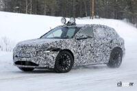 アウディ新型SUV「Q6 e-tron」市販型、スプリットヘッドライト採用へ - Spy shot of secretly tested future car