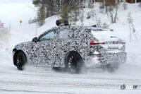 アウディ新型SUV「Q6 e-tron」市販型、スプリットヘッドライト採用へ - Spy shot of secretly tested future car