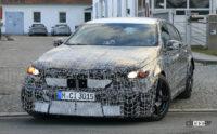 これが実車だ！BMW M5次期型は811馬力の電動モンスターに - Spy shot of secretly tested future car