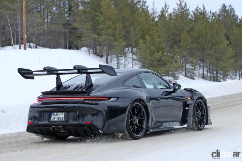 「徹底解剖！新型ポルシェ911 GT3 RS、全35点スクープショットを大放出！」の13枚目の画像