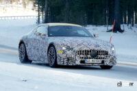 メルセデス・ベンツ史上最強スポーツカー誕生か？ AMG「GTクーペ」次期型、PHEVの威力がすごい！ - Spy shot of secretly tested future car