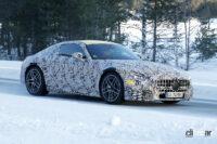 メルセデス・ベンツ史上最強スポーツカー誕生か？ AMG「GTクーペ」次期型、PHEVの威力がすごい！ - Spy shot of secretly tested future car