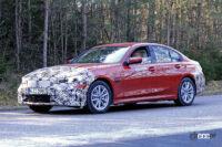 BMW 3シリーズが大幅改良へ。新LEDは上から下へ刷新！ - Spy shot of secretly tested future car