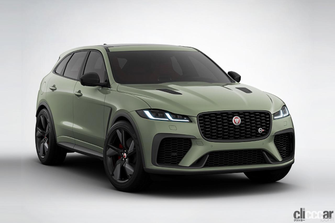 ジャガーのプレミアムSUV「F-PACE」に、モンスターモデルとスポーティ