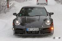 ポルシェファンが歓喜！911カレラ改良新型、自然吸気エンジン復活へ - Porsche 911 facelift 13