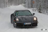 ポルシェファンが歓喜！911カレラ改良新型、自然吸気エンジン復活へ - Porsche 992 Facelift set 2 1