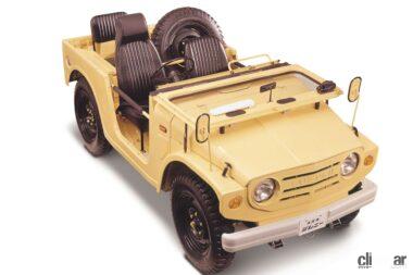 1970年に発売された4WDの軽ジムニー