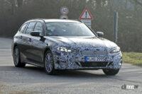 「BMW 3シリーズ「ツーリング」改良型をスクープ！上から下に降りる新LED採用」の2枚目の画像ギャラリーへのリンク