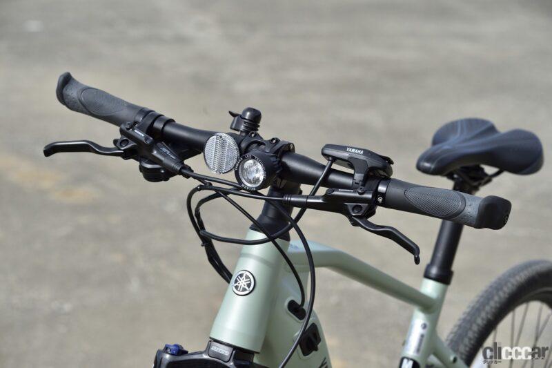 「ヤマハ新型e-バイク「クロスコアRC」に試乗！ 街から郊外までオートマ感覚で走れちゃう快適クロスバイク」の15枚目の画像