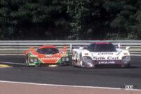 1990年ル・マンのマツダ787とジャガーXJR-12