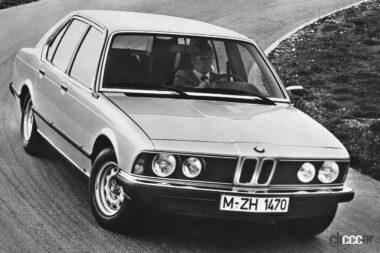 1977年にデビューした静粛性に優れた直6エンジン搭載BMW 7シリーズ