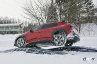 「スバル・ソルテラ プロトタイプに雪の群サイで試乗、スバルがセッティングした4WDはさすがの雪道性能【スバル・ソルテラとは？】」の24枚目の画像ギャラリーへのリンク