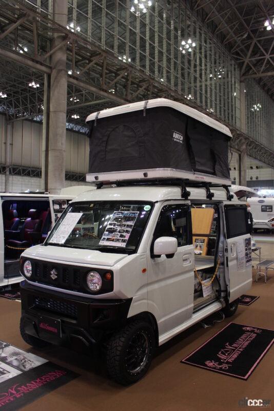 カスタムカーと軽キャンパーが融合した Jivrey ジブリイ ジャパンキャンピングカーショー22 Clicccar Com カスタムカーと軽キャンパーが融合した Jivrey ジブリイ ジャパンキャンピングカーショー22 Clicccar Com