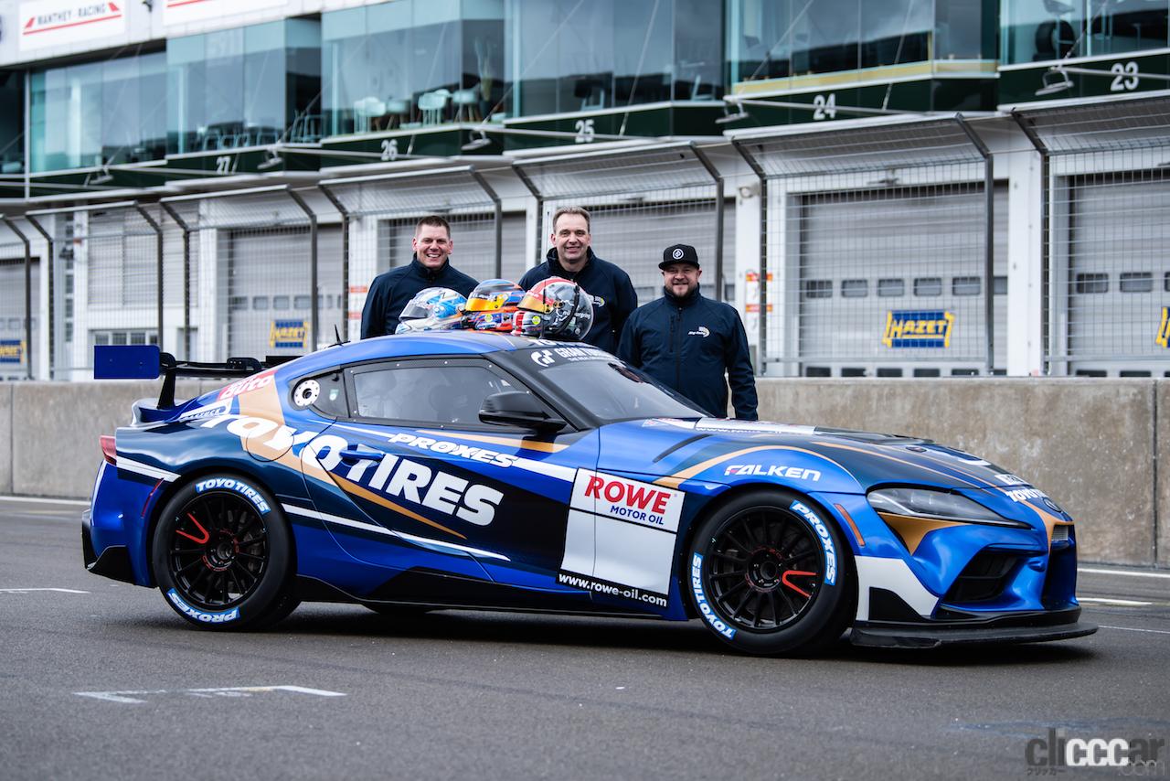 Toyo Tireがtoyota Gr Supra Gt4で ニュルブルクリンク24時間耐久レース22 に挑むring Racingにレーシングタイヤを供給 Clicccar Com