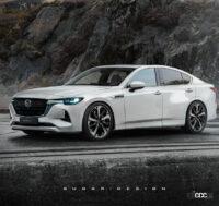 セダンが似合うこの顔！マツダ6の次期型をプレビュー - Mazda6_001