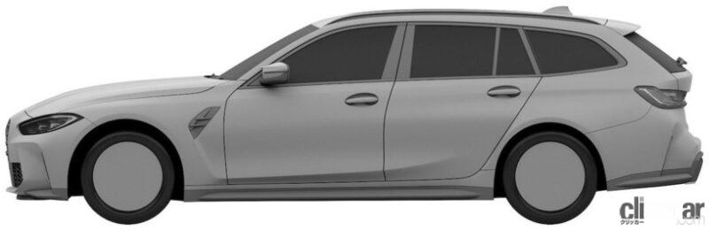 「BMW M3ツーリングの特許画像がリーク！これが市販型だ!!」の4枚目の画像