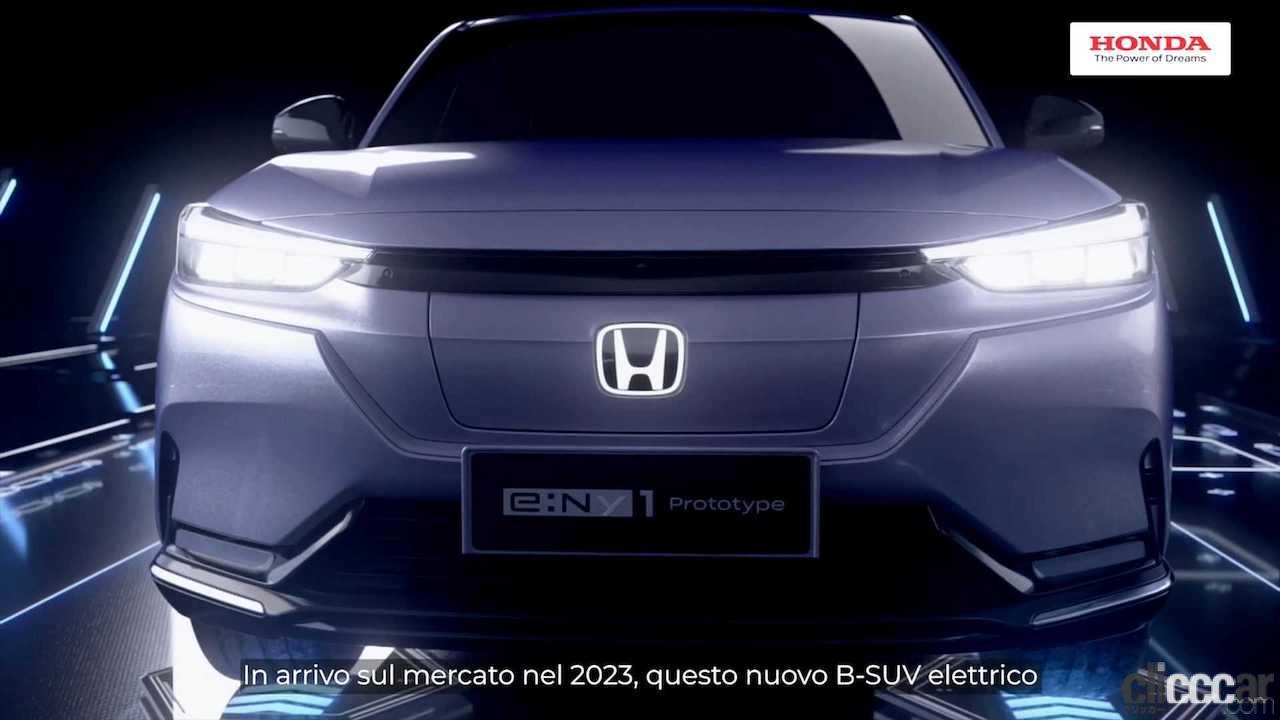 ホンダ新型エレクトリックsuv E Ny1 発表へ 日本導入は Clicccar Com