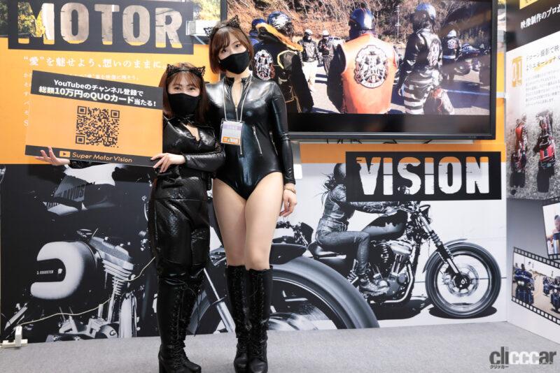 「3年ぶりのショー開催、会場での出会いは格別！【第49回 東京モーターサイクルショー2022  美女めぐり・その1】」の8枚目の画像
