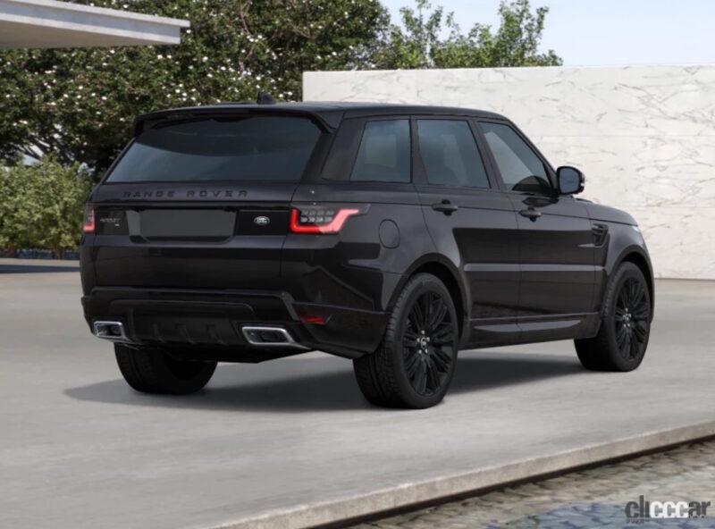 「全身ブラックで、精悍かつスタイリッシュな仕立ての「RANGE ROVER SPORT HSE DYNAMIC BLACK+」が登場」の2枚目の画像