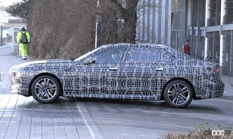 「BMW 7シリーズ次期型、ガソリンモデル実車が走る！【動画】」の5枚目の画像