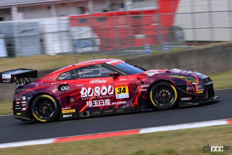 「初参戦のBUSOU raffinee GT-Rがフルカラーリングで予選に臨む。監督・道上龍の作戦とは？【SUPER GT2022】」の3枚目の画像