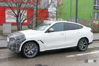新しいデイタイム・ランニング・ライトを装着。BMWクーペSUV「X6」の内部には「iDrive8」を搭載 - BMW X6 facelift 4