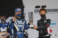 ラウンド優勝した川畑選手