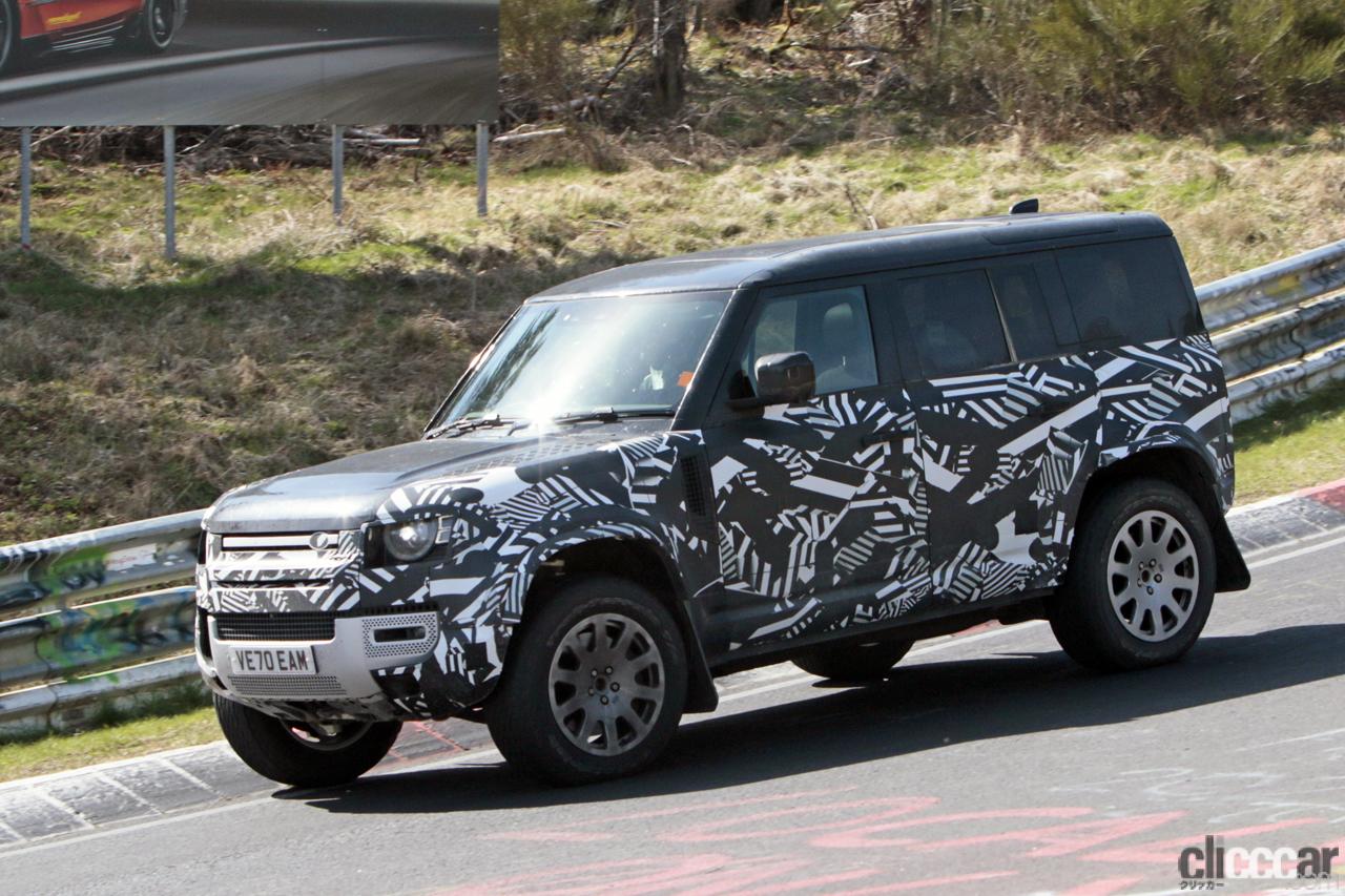 Land Rover Defender V8 Based Mule 4 画像 ランドローバーディフェンダー最強の Svr プロトタイプが3輪走行を披露 Clicccar Com