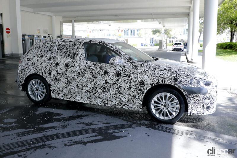「BMW 1シリーズ改良型の巨大ディスプレイを激写」の5枚目の画像