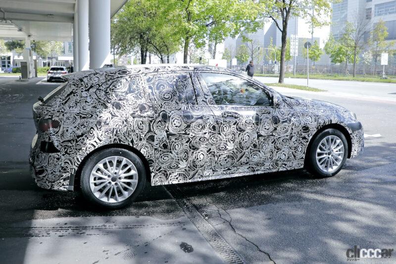 「BMW 1シリーズ改良型の巨大ディスプレイを激写」の7枚目の画像