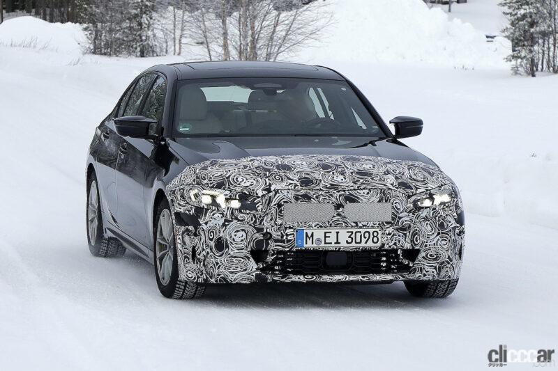 「BMW 3シリーズ改良新型がまもなく登場へ。これが新フロントエンドだ【動画】」の1枚目の画像