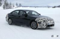 BMW 3シリーズ改良新型がまもなく登場へ。これが新フロントエンドだ【動画】 - Spy shot of secretly tested future car