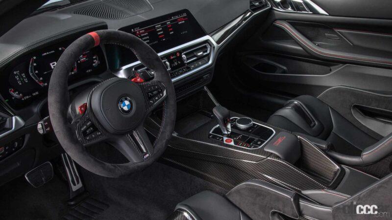 「BMW M4最強の「CSL」発表。0-100km/hを3.6秒で駆け抜けるスパルタンモデル」の14枚目の画像
