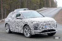 アウディの新型電気SUV「Q6 e-tron」デザイン鮮明に。コックピットも見えた - Audi Q6 e-tron 5