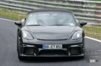 ポルシェ ケイマン史上最速の「RS」発売へ。水平対向6気筒はこれで見納め？ - Porsche Boxster Spyder RS 1