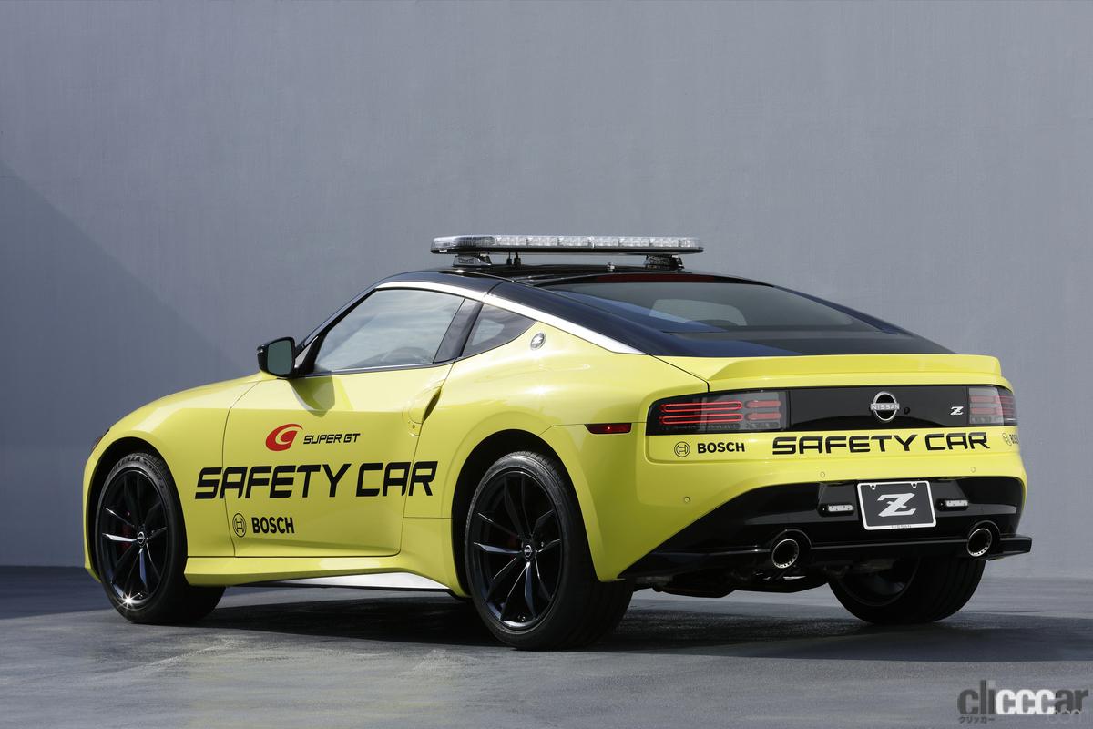 「新型フェアレディZのセーフティカーが「SUPER GT」第3戦の鈴鹿サーキットに登場【SUPER GT】」の2枚目の画像