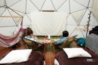 ドームテントは超快適!