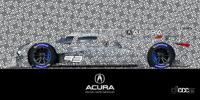 アキュラの次世代レーシングカー「ARX-06」ティザーイメージ公開。ル・マン24時間レースにも参戦？ - 2023-Acura-ARX-06-LMDh-Prototype-2