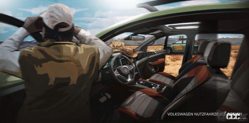 「VWの「プレミアムピックアップトラック」は、5つのバージョンを提供」の5枚目の画像