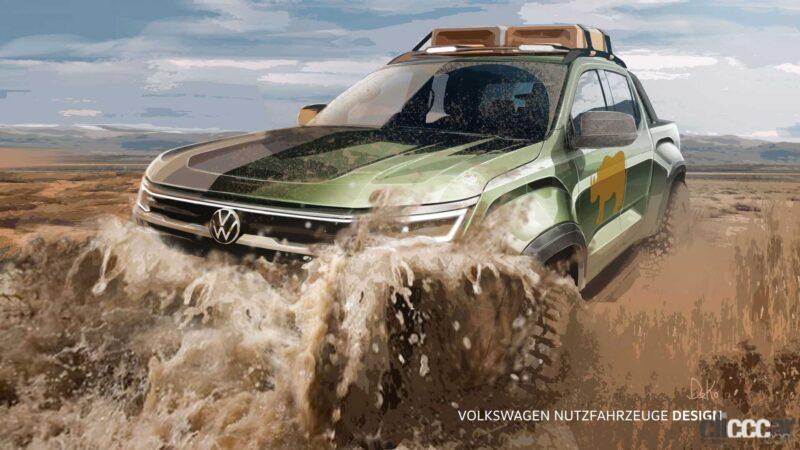 「V6確定。VW「アマロック」次期型の車内にはデュアルディスプレイを搭載【動画】」の6枚目の画像